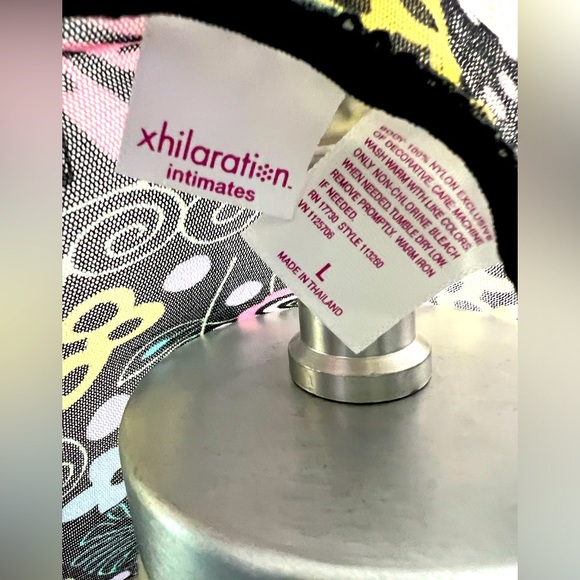 😍 Xhiliration Intimates 3 piece fun and flirty set in bright, beautiful colors - Picture 4 of 5